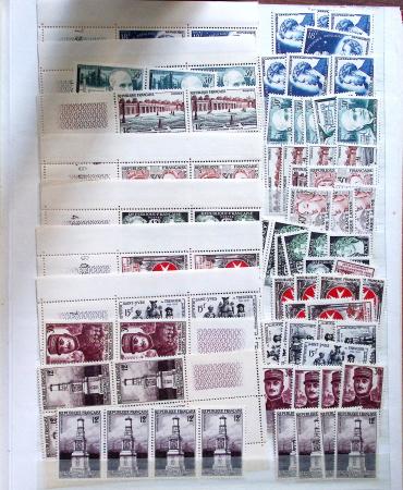 1849-1992 Collection de timbres neufs de France en