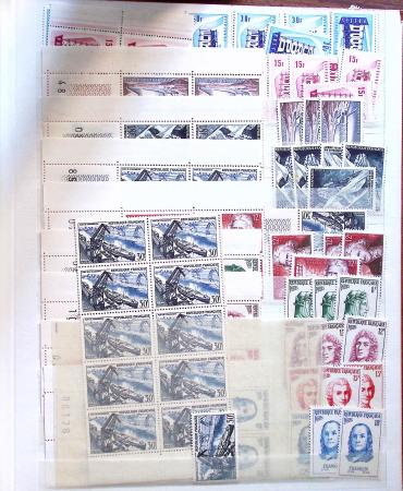 1849-1992 Collection de timbres neufs de France en