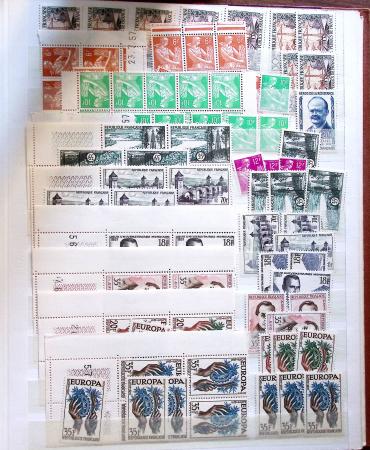 1849-1992 Collection de timbres neufs de France en