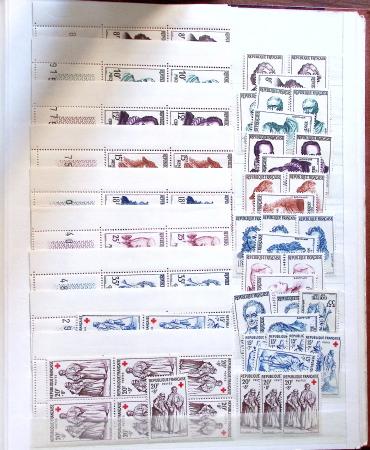 1849-1992 Collection de timbres neufs de France en