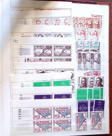 1849-1992 Collection de timbres neufs de France en