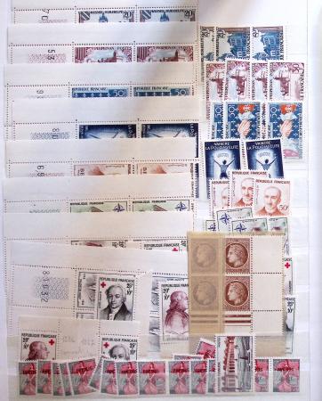1849-1992 Collection de timbres neufs de France en