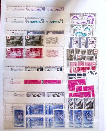 1849-1992 Collection de timbres neufs de France en