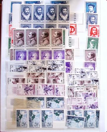 1849-1992 Collection de timbres neufs de France en