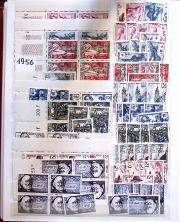 1849-1992 Collection de timbres neufs de France en