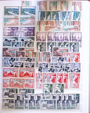 1849-1992 Collection de timbres neufs de France en