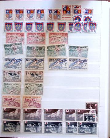 1849-1992 Collection de timbres neufs de France en