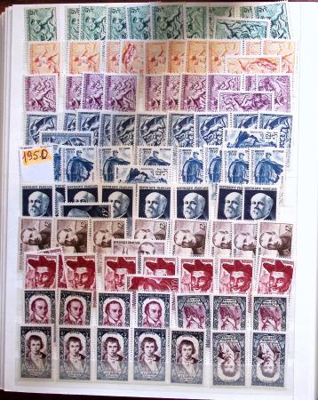1849-1992 Collection de timbres neufs de France en