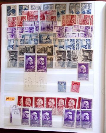 1849-1992 Collection de timbres neufs de France en