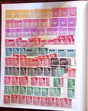 1849-1992 Collection de timbres neufs de France en