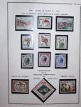 1885-1992, Deux collections de timbres neufs de Monaco,