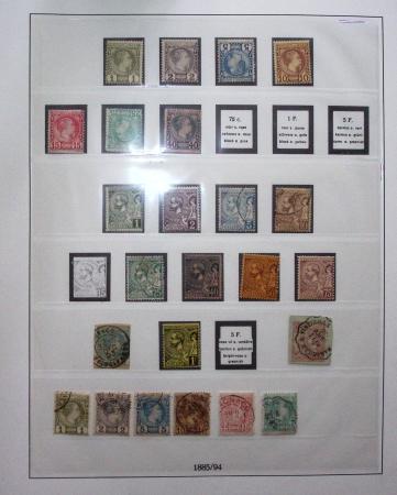 1885-1992, Deux collections de timbres neufs de Monaco,