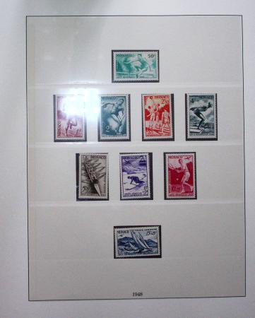 1885-1992, Deux collections de timbres neufs de Monaco,