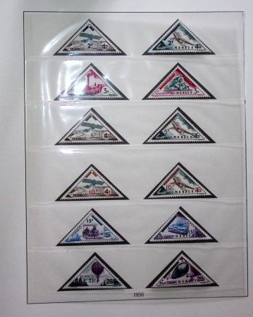 1885-1992, Deux collections de timbres neufs de Monaco,