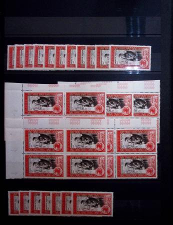 1885-1992, Deux collections de timbres neufs de Monaco,