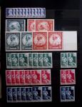 1885-1992, Deux collections de timbres neufs de Monaco,