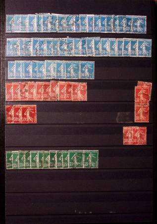 1849-1930, Très joli lot d'oblitérés de France, avec