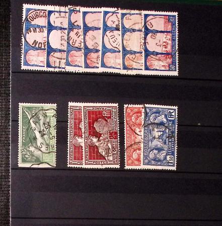 1849-1930, Très joli lot d'oblitérés de France, avec