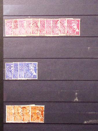1849-1930, Très joli lot d'oblitérés de France, avec