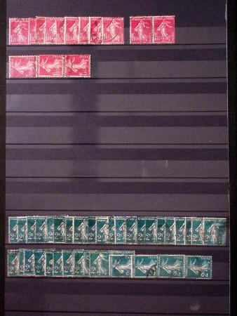 1849-1930, Très joli lot d'oblitérés de France, avec