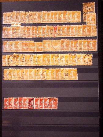 1849-1930, Très joli lot d'oblitérés de France, avec