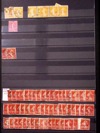 1849-1930, Très joli lot d'oblitérés de France, avec