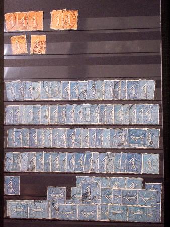 1849-1930, Très joli lot d'oblitérés de France, avec