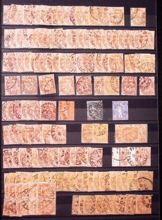 1849-1930, Très joli lot d'oblitérés de France, avec