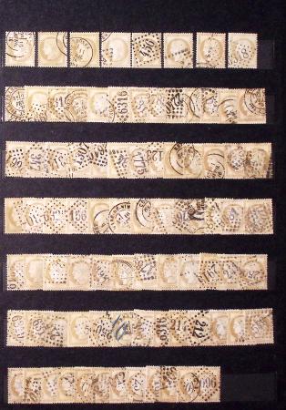 1849-1930, Très joli lot d'oblitérés de France, avec