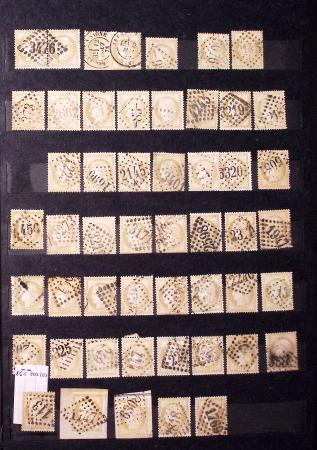 1849-1930, Très joli lot d'oblitérés de France, avec