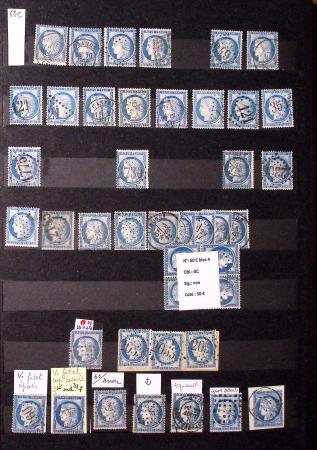 1849-1930, Très joli lot d'oblitérés de France, avec