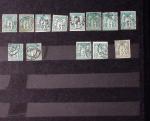 1849-1930, Très joli lot d'oblitérés de France, avec