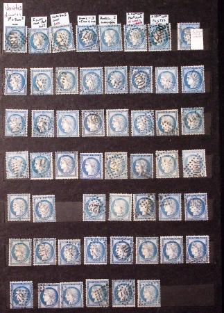 1849-1930, Très joli lot d'oblitérés de France, avec
