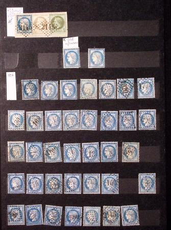 1849-1930, Très joli lot d'oblitérés de France, avec