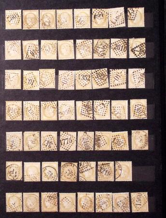 1849-1930, Très joli lot d'oblitérés de France, avec