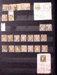 1849-1930, Très joli lot d'oblitérés de France, avec