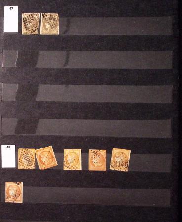 1849-1930, Très joli lot d'oblitérés de France, avec