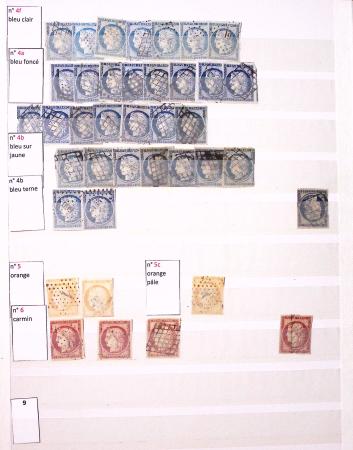 1849-1930, Très joli lot d'oblitérés de France, avec