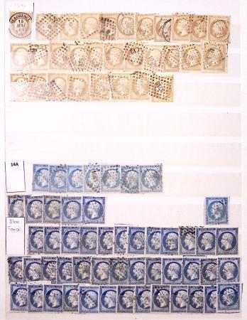 1849-1930, Très joli lot d'oblitérés de France, avec