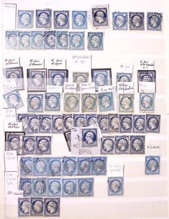 1849-1930, Très joli lot d'oblitérés de France, avec