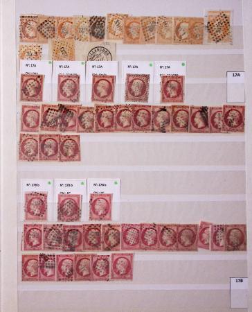 1849-1930, Très joli lot d'oblitérés de France, avec