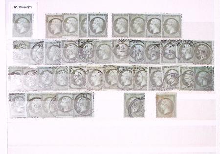1849-1930, Très joli lot d'oblitérés de France, avec