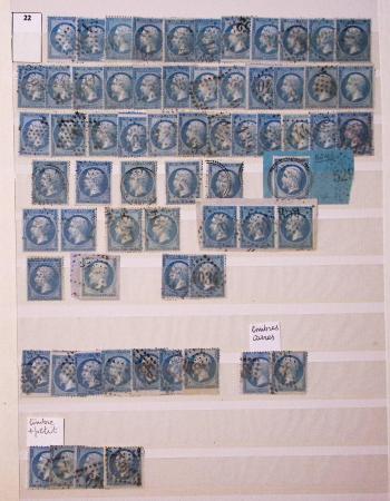 1849-1930, Très joli lot d'oblitérés de France, avec