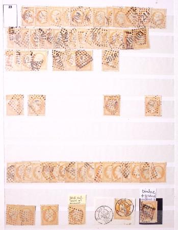 1849-1930, Très joli lot d'oblitérés de France, avec