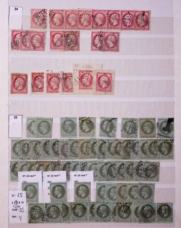 1849-1930, Très joli lot d'oblitérés de France, avec