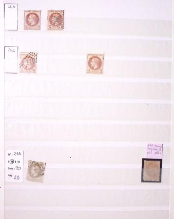 1849-1930, Très joli lot d'oblitérés de France, avec