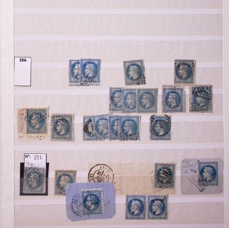 1849-1930, Très joli lot d'oblitérés de France, avec