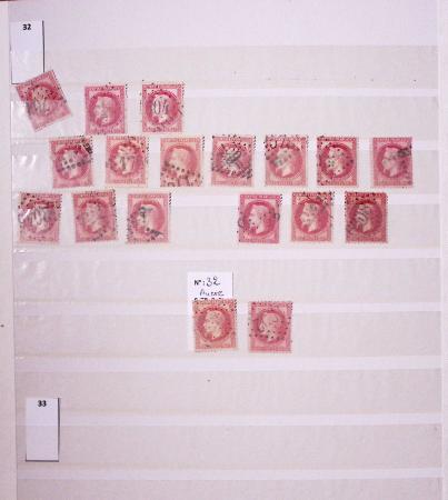 1849-1930, Très joli lot d'oblitérés de France, avec