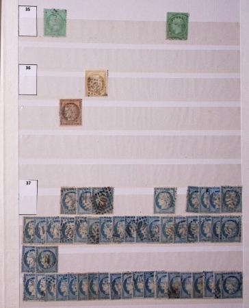1849-1930, Très joli lot d'oblitérés de France, avec