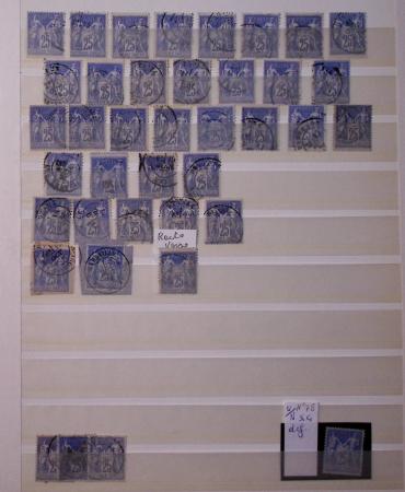 1849-1930, Très joli lot d'oblitérés de France, avec
